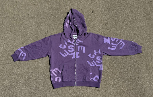 Purple Iwanrackz Full Zip