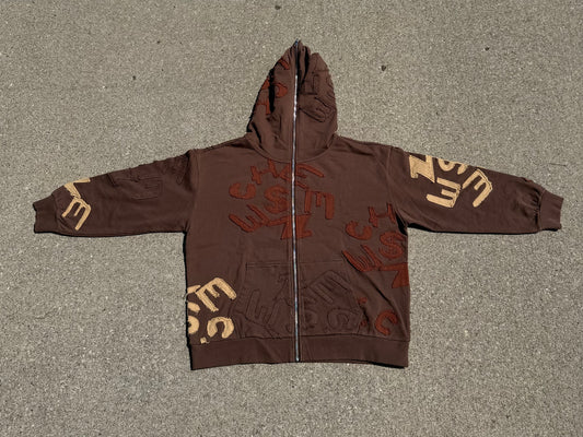 Brown Iwanrackz Full Zip