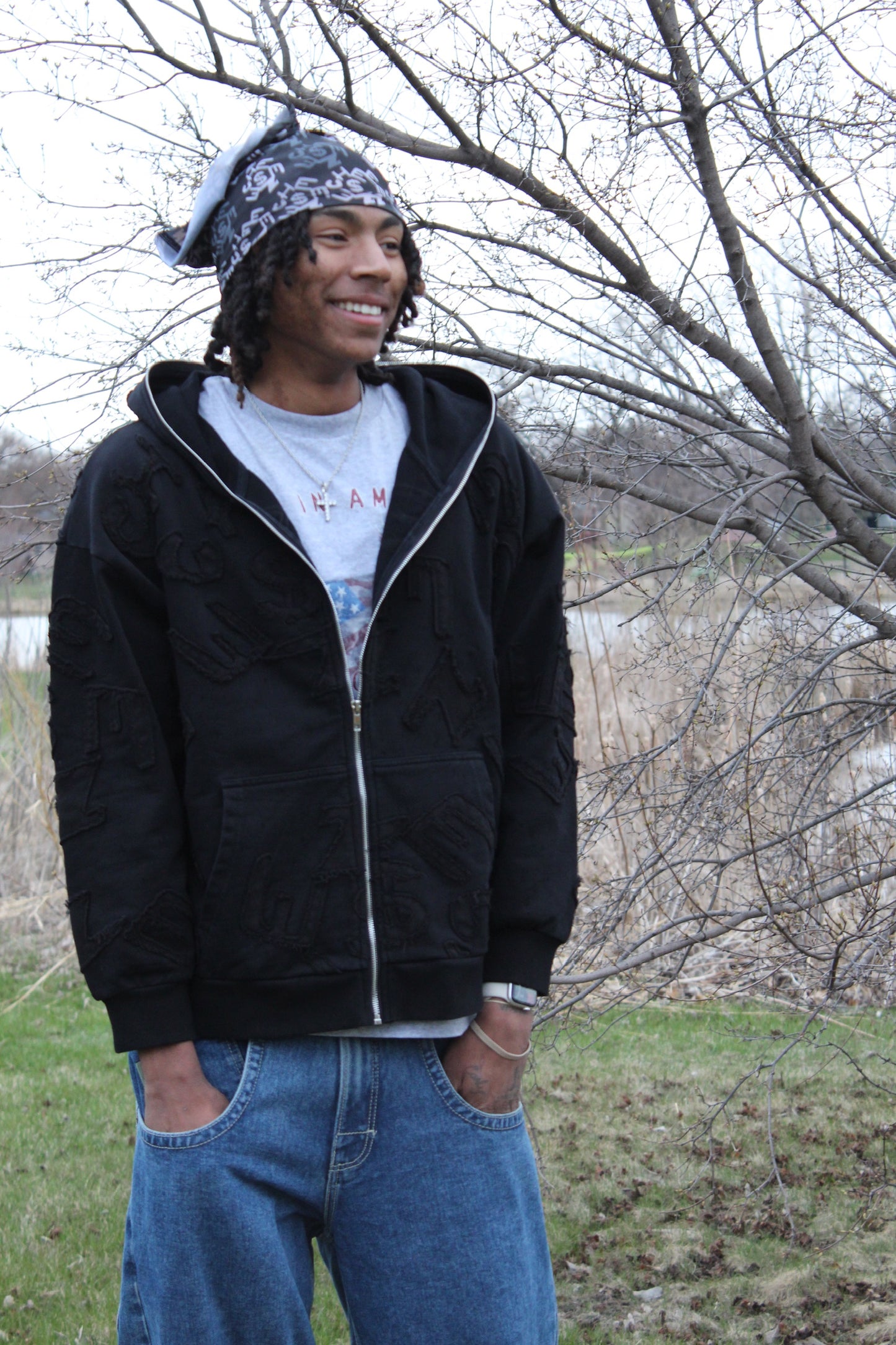 Black Iwanrackz Full Zip